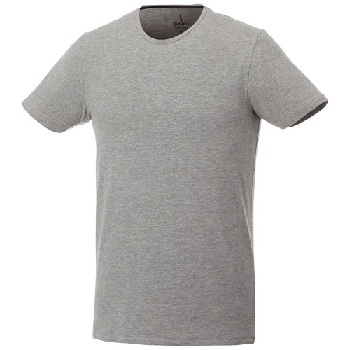 T-shirt publicitaire coton bio homme 200g Balfour Gris mélangé